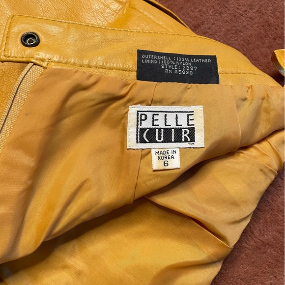 Vintage 1970’s Wilson’s Patchwork Sheep Jacket with Pelle Cuir Pencil Skirt - Picture 14 of 14